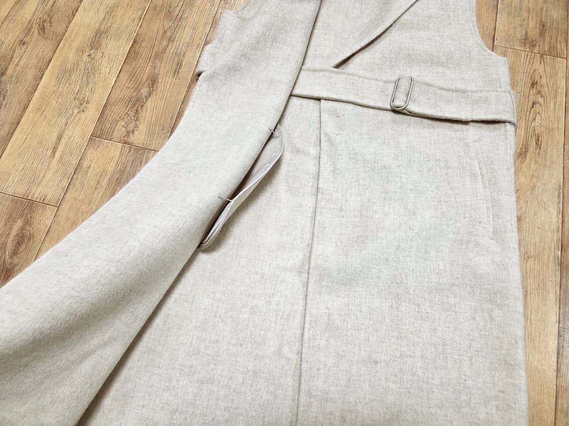 이루미(ERUME) 핸드메이드 베스트 울자켓 프리사이즈 상품이미지5