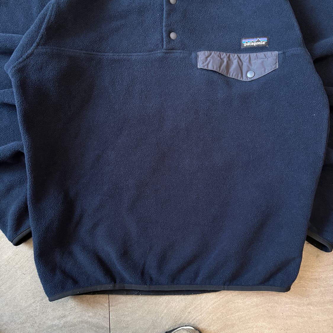 파타고니아 라이트 웨이트 네이비 신칠라 스냅티 상품이미지4