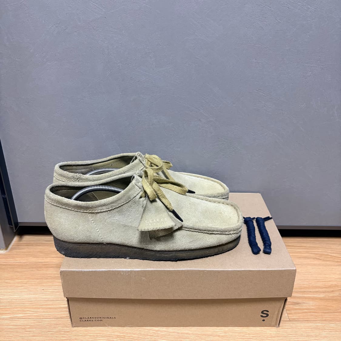 [270] 클락스 왈라비 메이플 풀박스/슈트리 관리 상품이미지4