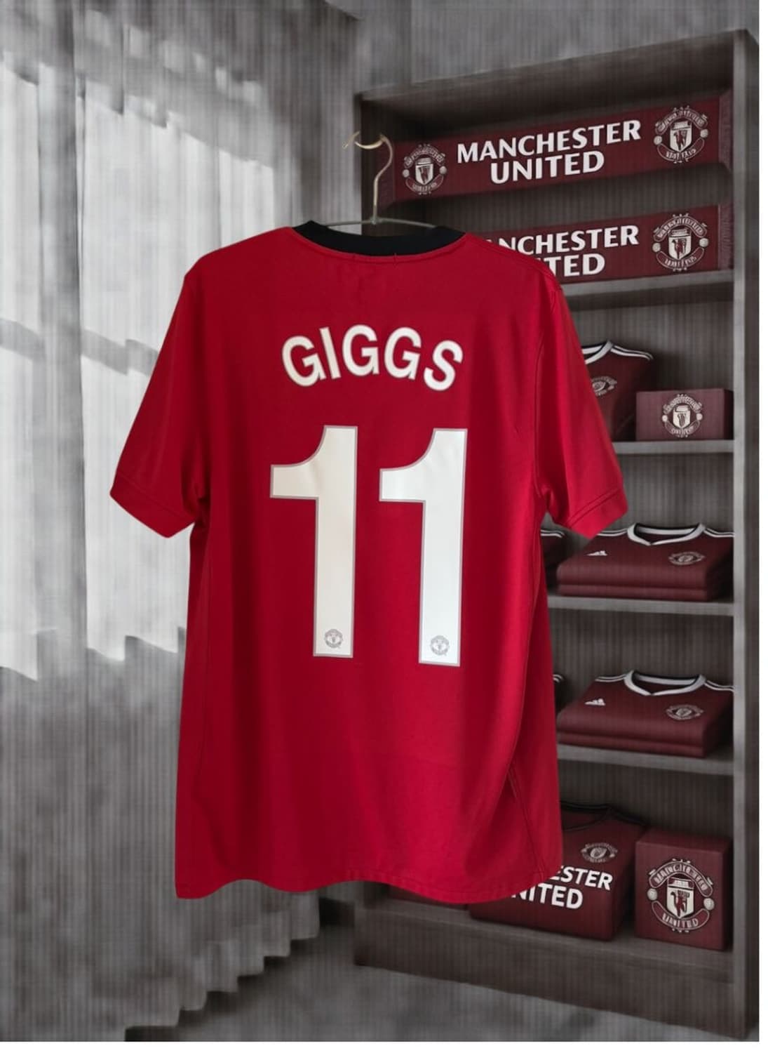 09-10 맨체스터유나이티드 홈 긱스 유니폼 정품 상품이미지1