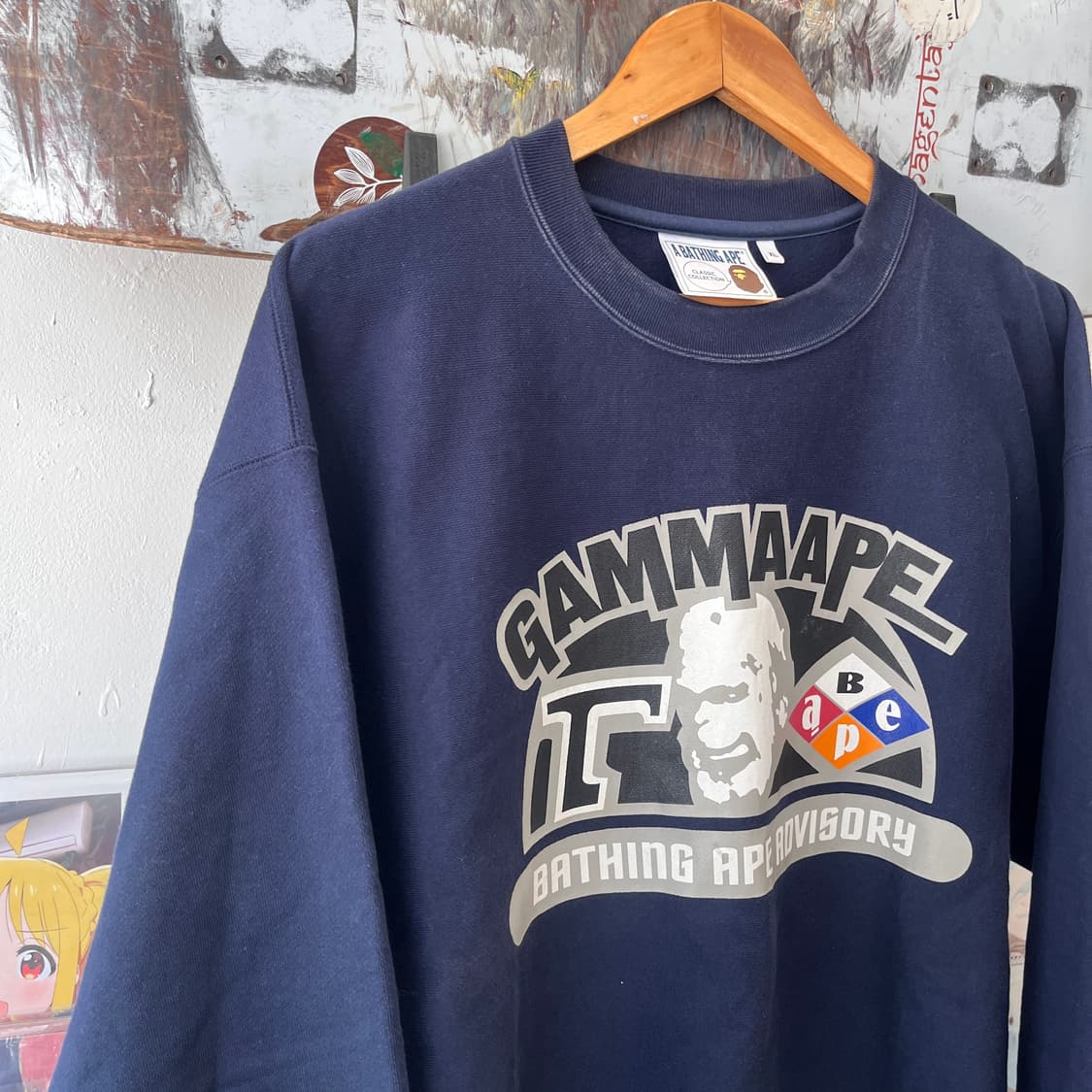 XL 베이프 Gamma Ape 크루넥/W2919 상품이미지3