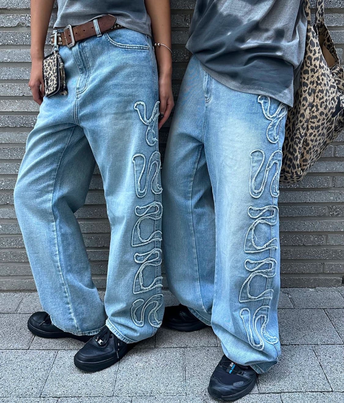 껌 다이닛 콜라보 데님 팬츠 S 상품이미지1