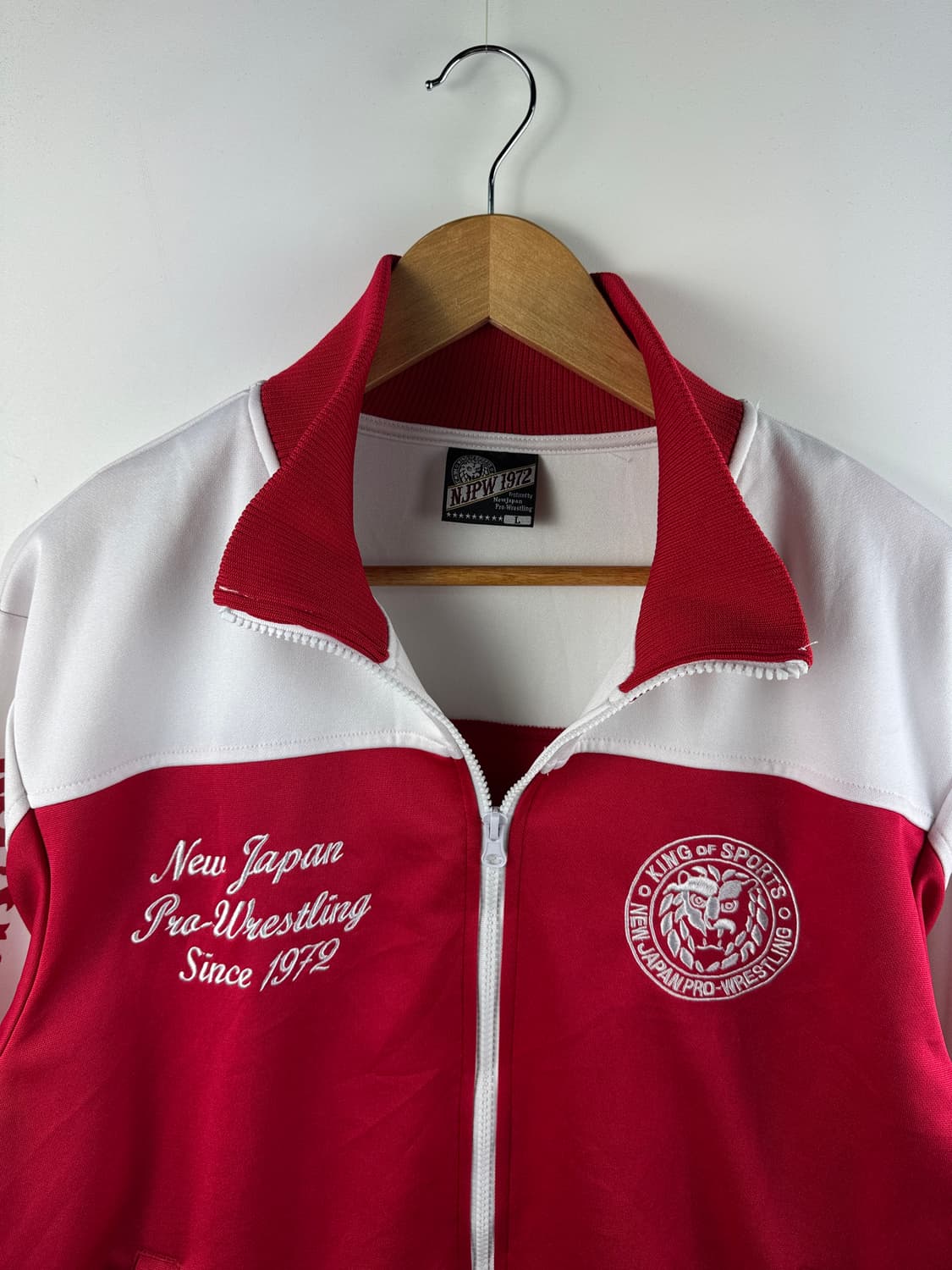 JPN 프로레슬링 흰빨 트랙져지1753 상품이미지3
