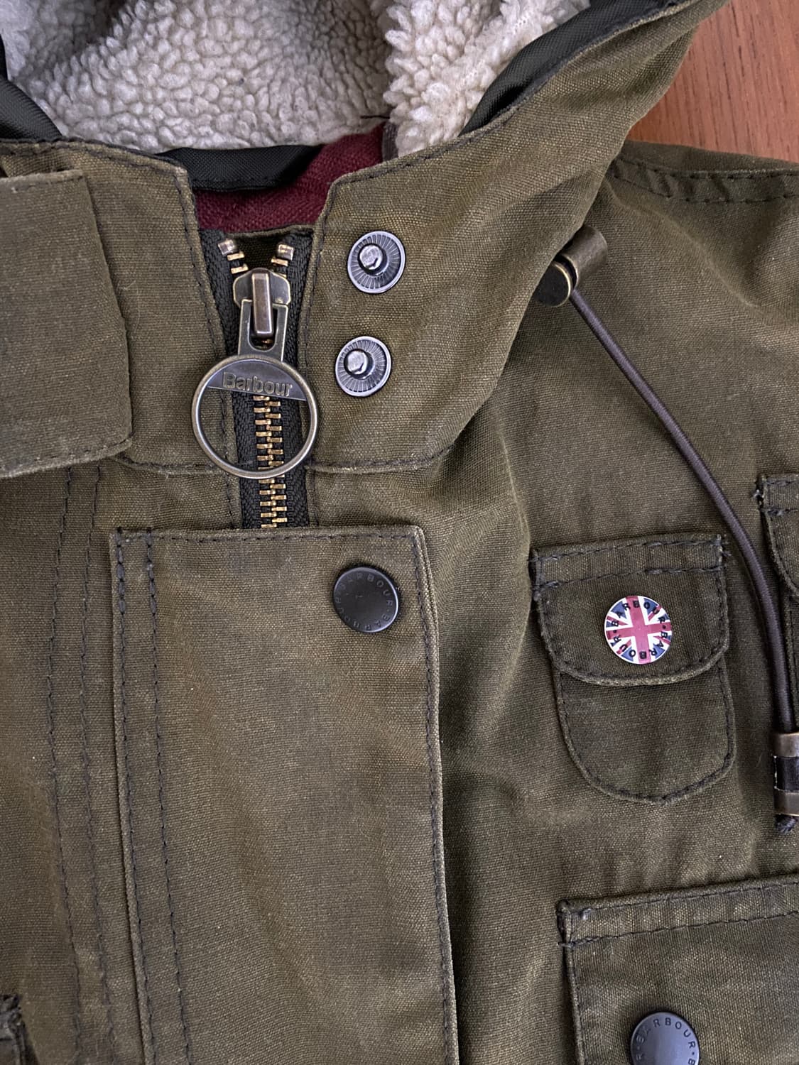 빈티지 바버 브라이튼 파카 barbour brighton parka 상품이미지2