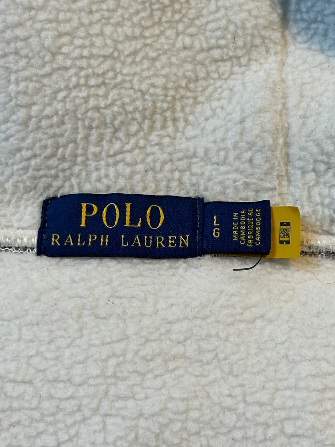 폴로 랄프로렌 신형 QR 하이브리드 풀집 후드집업 그레이 상품이미지6