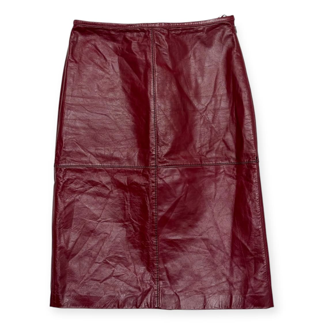 아르마니 익스체인지 가죽 스커트 치마 상품이미지1