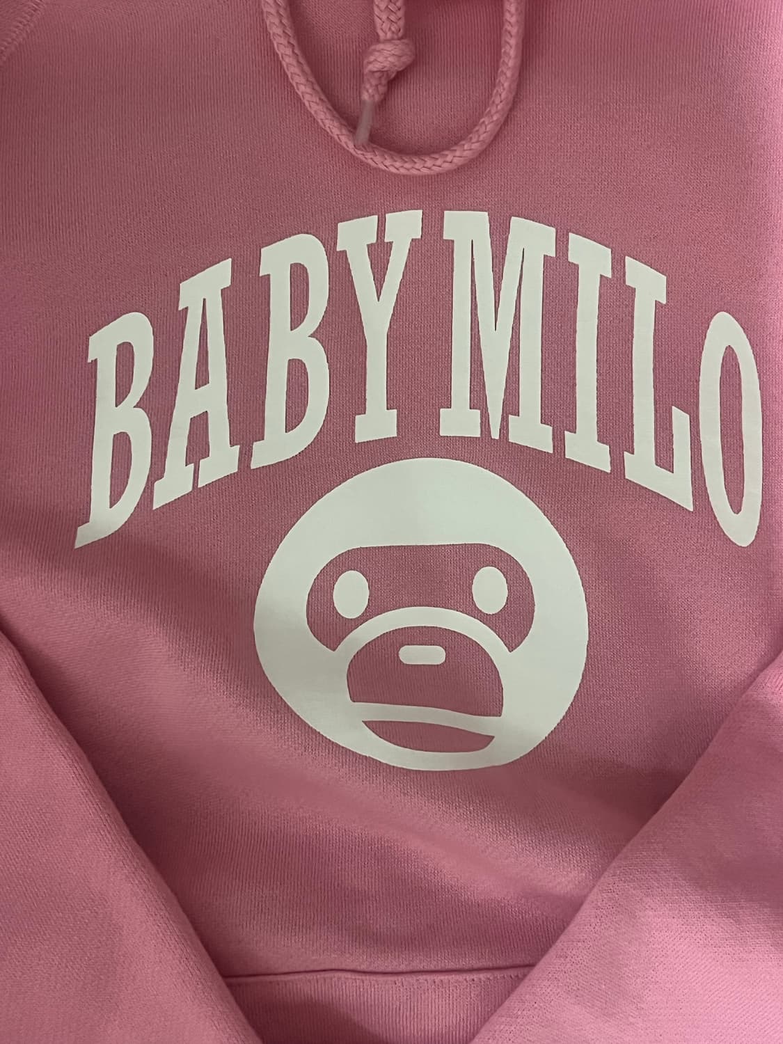 베이프 베이비마일로 후드티 상품이미지2