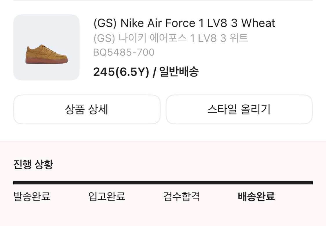 나이키 된장포스 245 상품이미지2