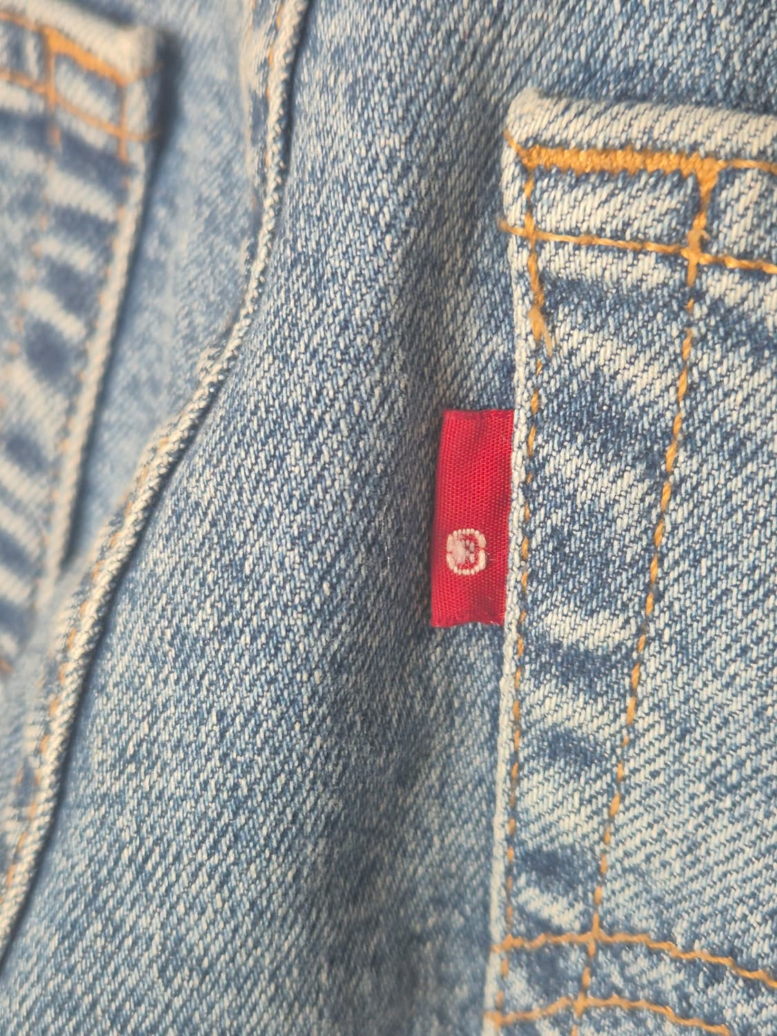 리바이스 부츠컷 하이웨이스트 플레어진 31x29 상품이미지4