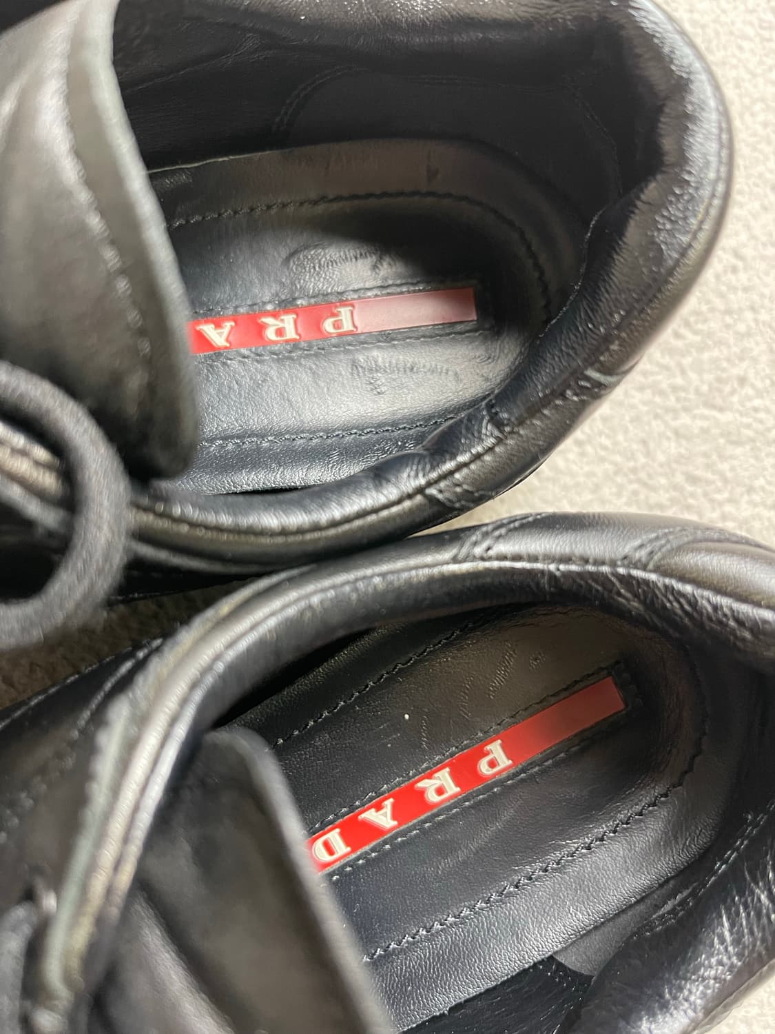 [38] PRADA LEATHER SPORTS 스니커즈-240 상품이미지8