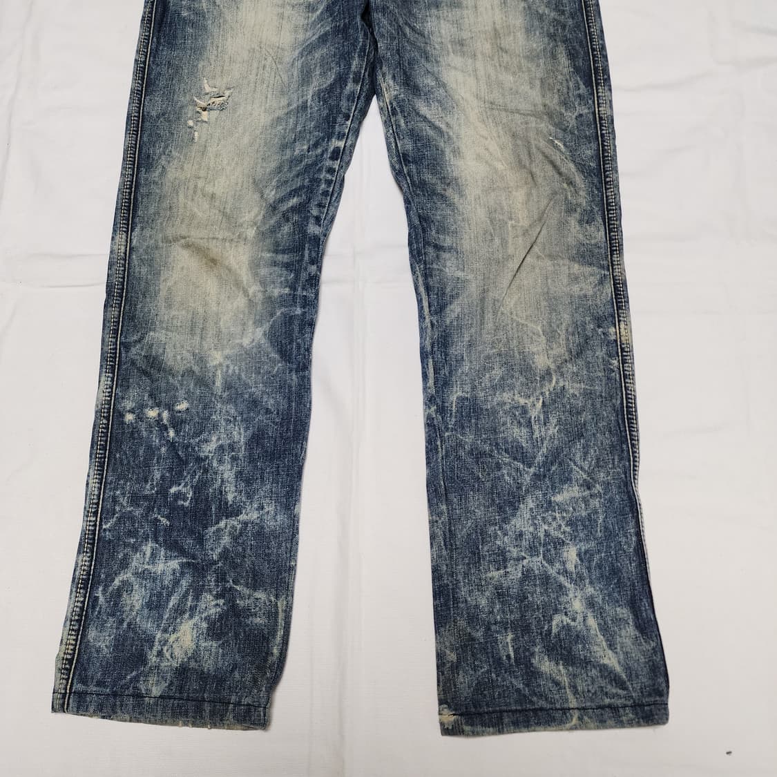 에비수 락시크 워싱 아이스 데님팬츠 상품이미지7