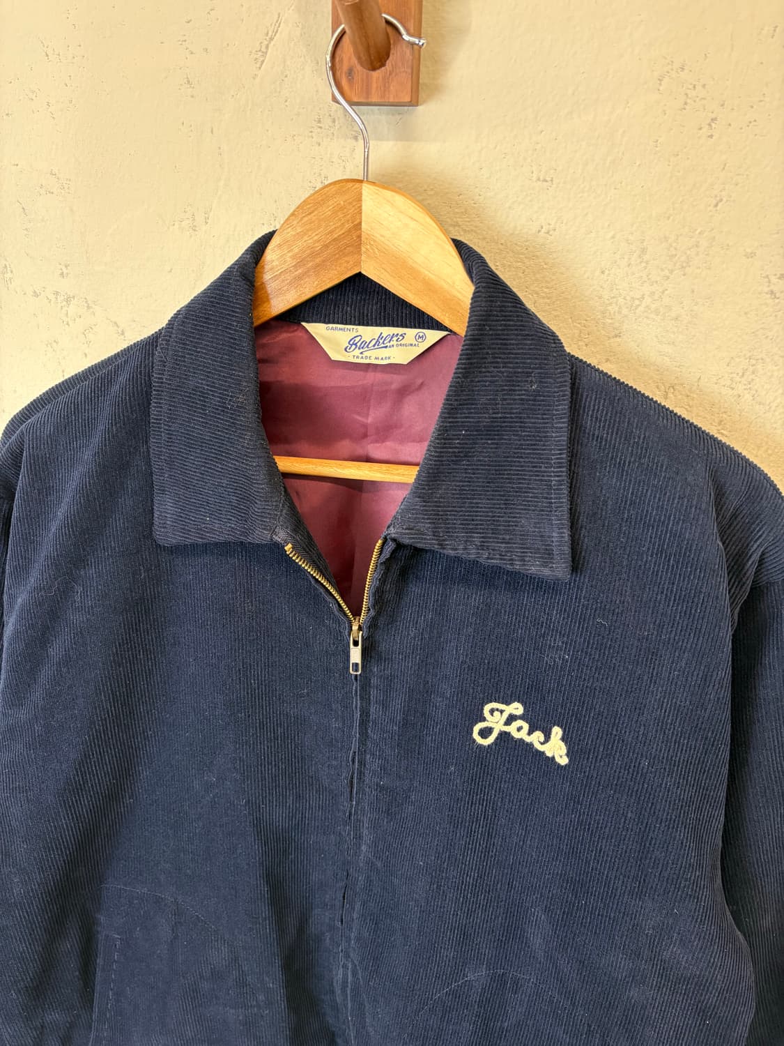 Backers 체인스티치 코듀로이 블루종 자켓 상품이미지6