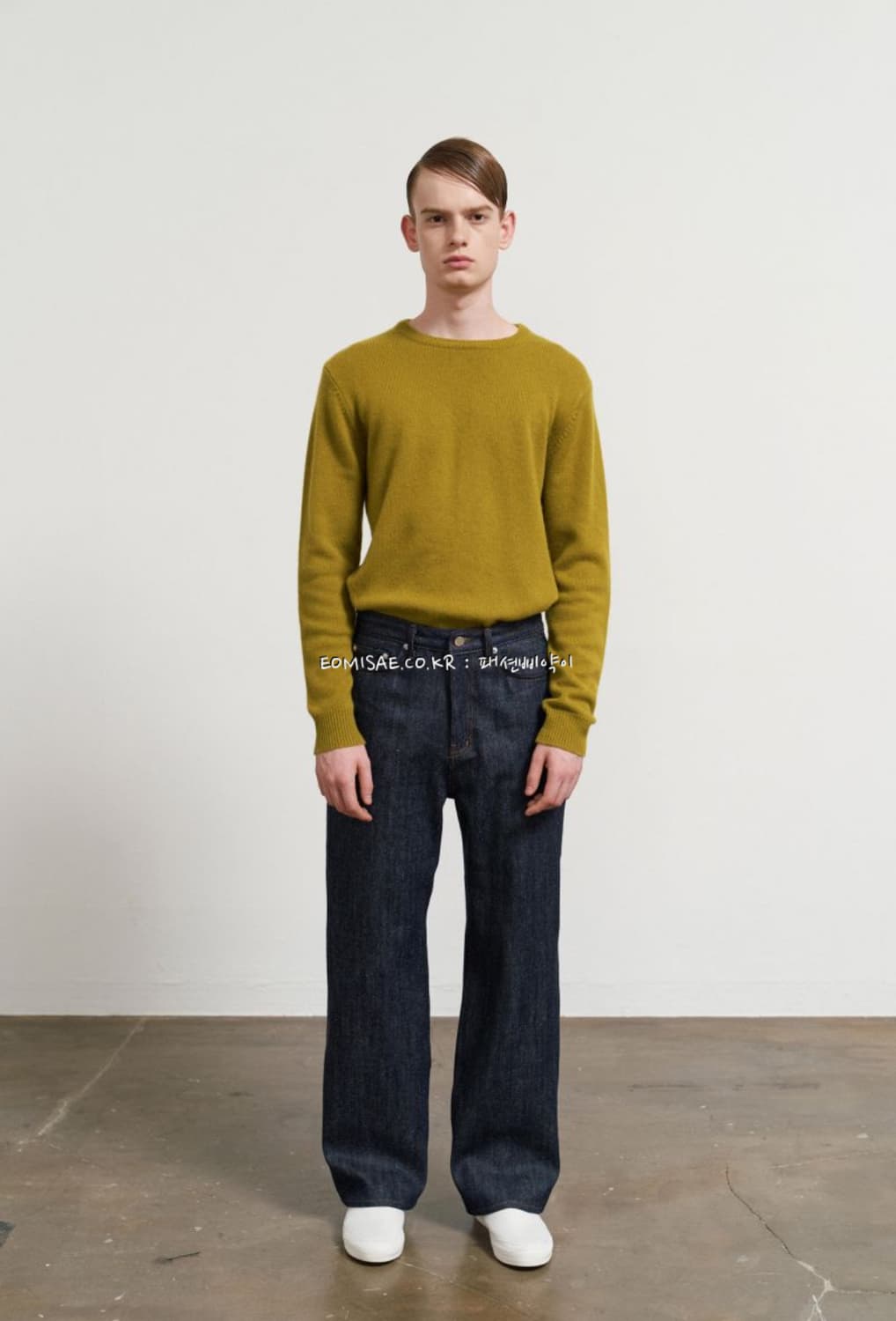 라벨 아카브 생지 데님 4사이즈 상품이미지1