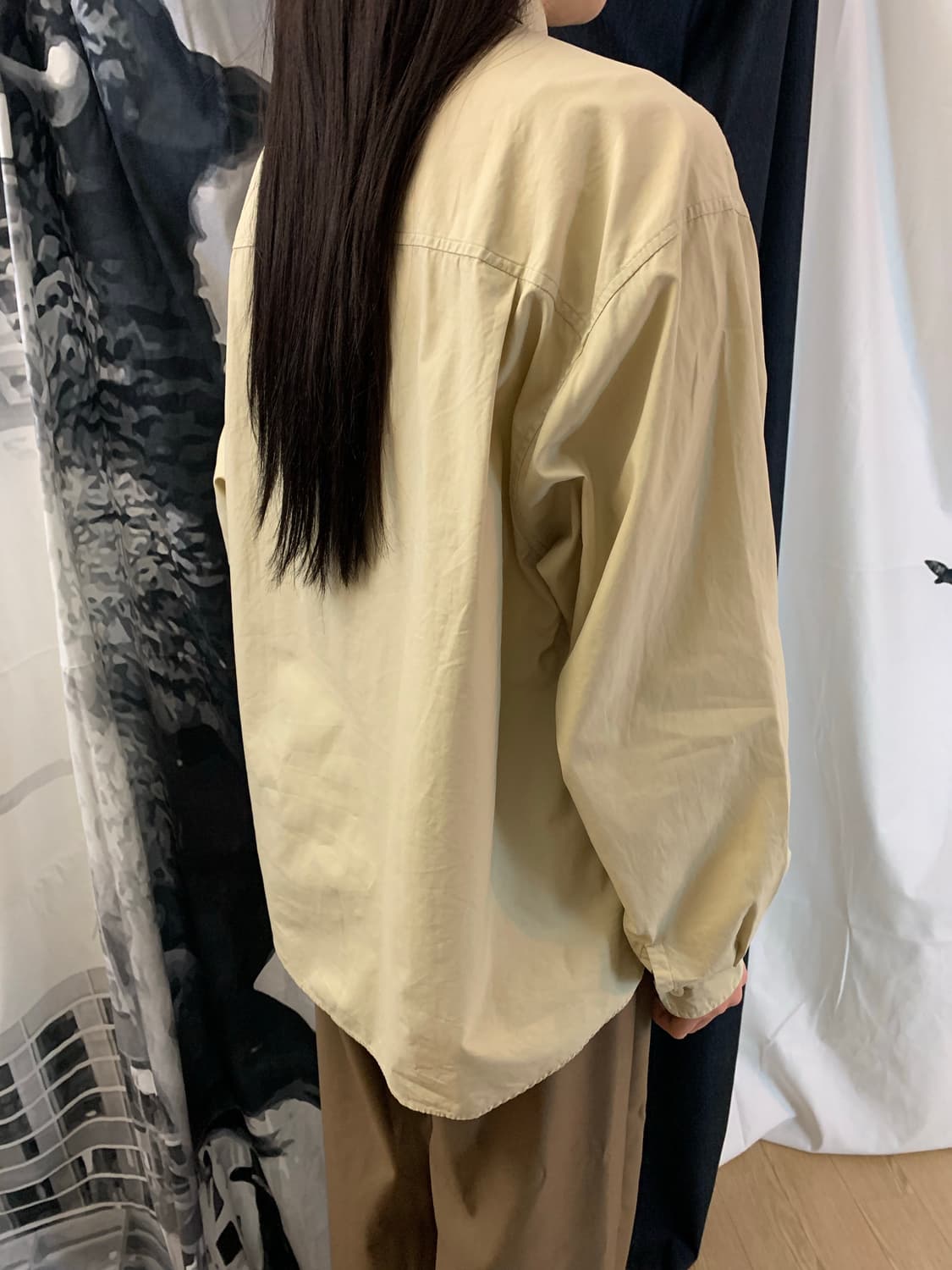 🇯🇵AURALEE WASHED FINX TWILL BIG SHIRTS 상품이미지3