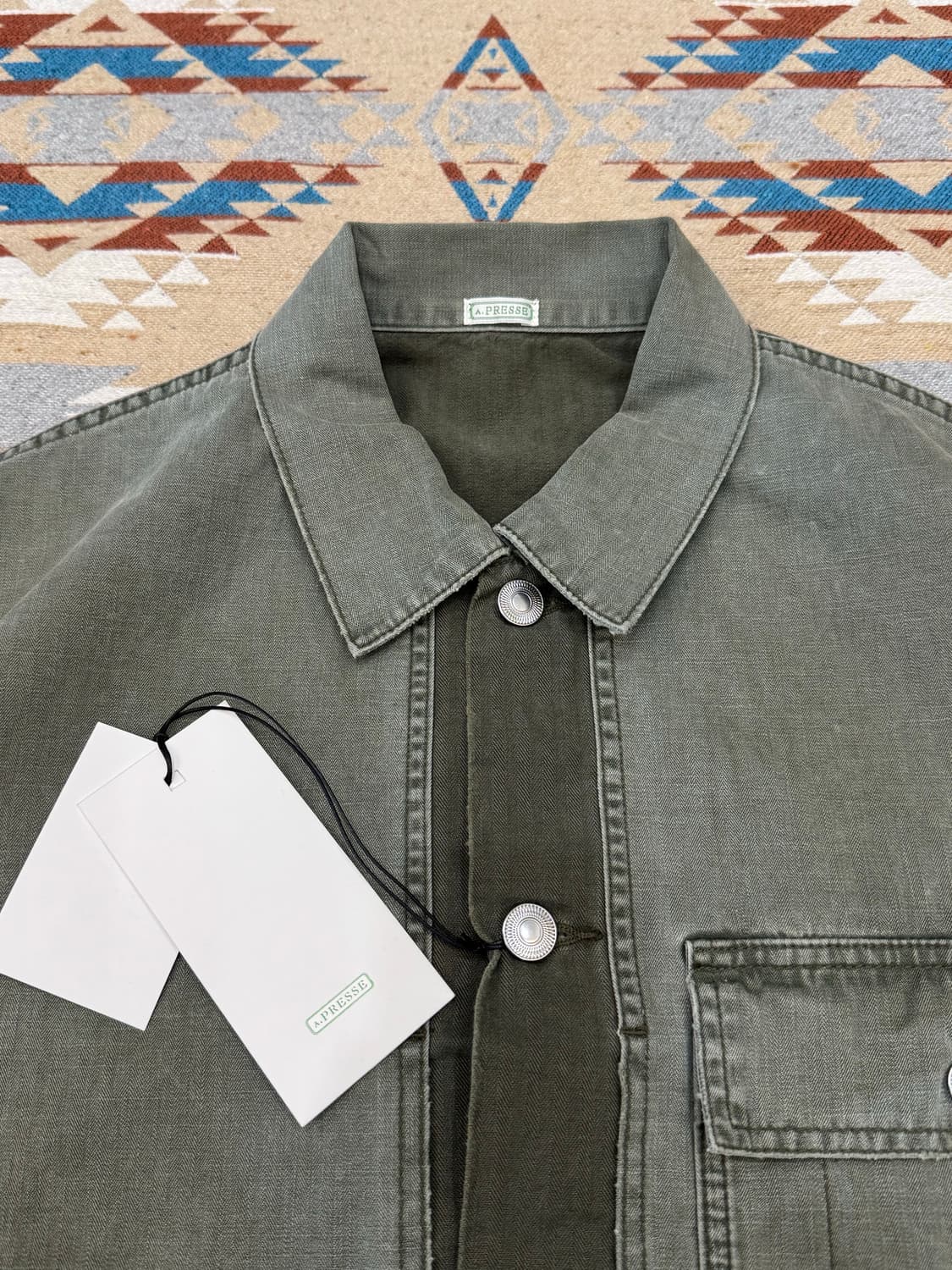 [2] 아프레쎄 빈티지 USMA HBT M-44 자켓 - 26ss  상품이미지4