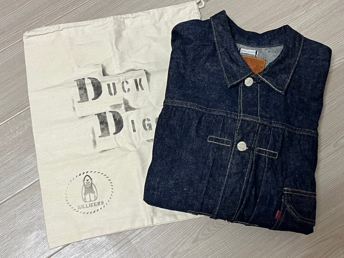 [44] 웨어하우스 덕디거 DD-2001XX T백 데님자켓 상품이미지4