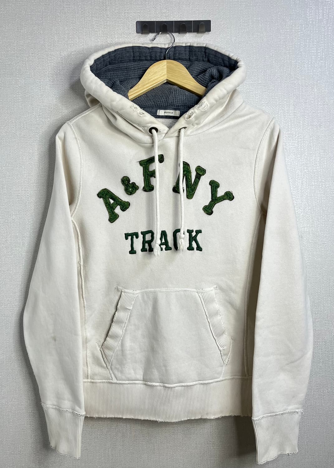 아베크롬비 빈티지 화이트 후드티 상품이미지1