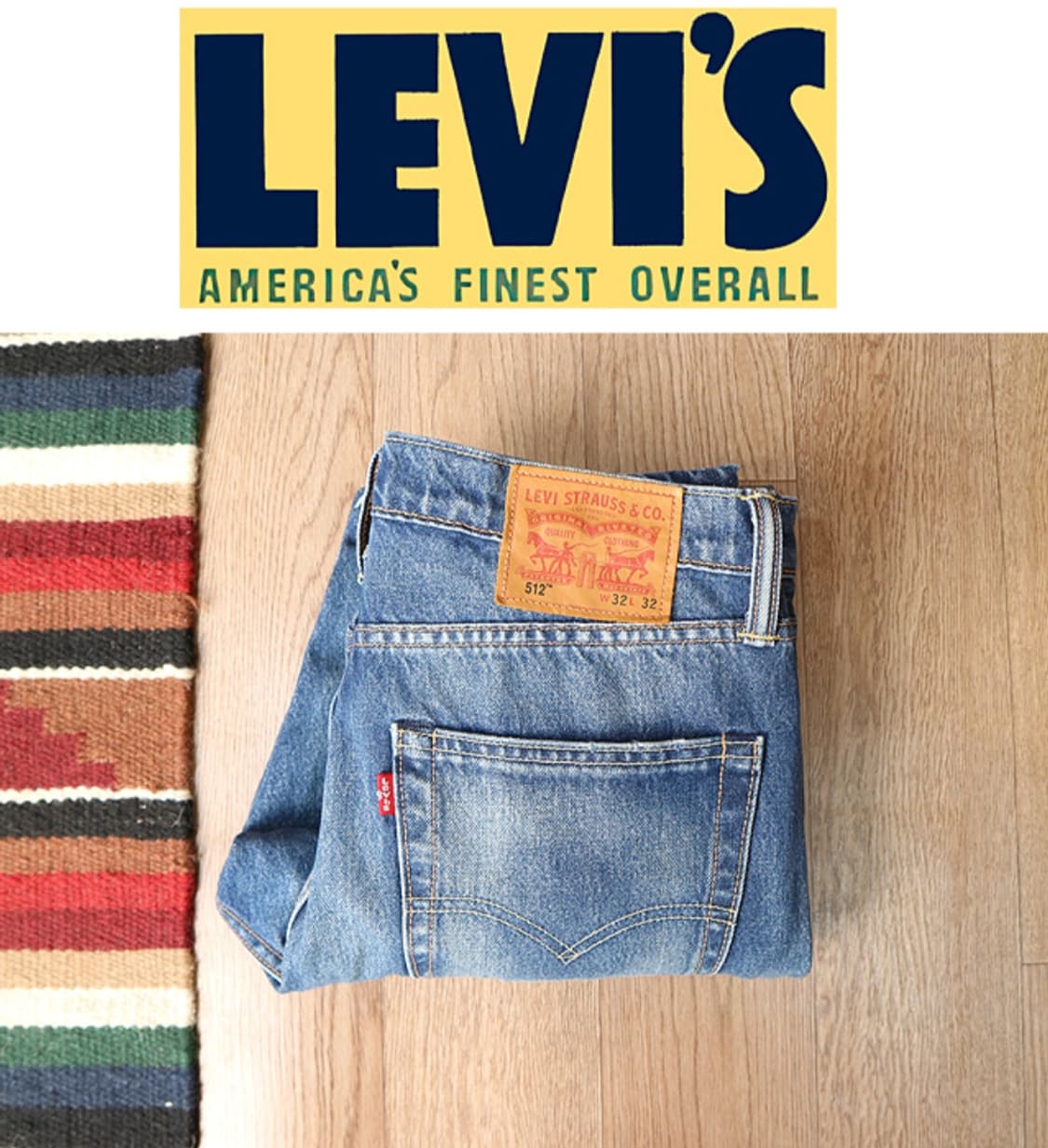 LEVIS 리바이스 512 테이퍼드핏 데님 31 상품이미지1