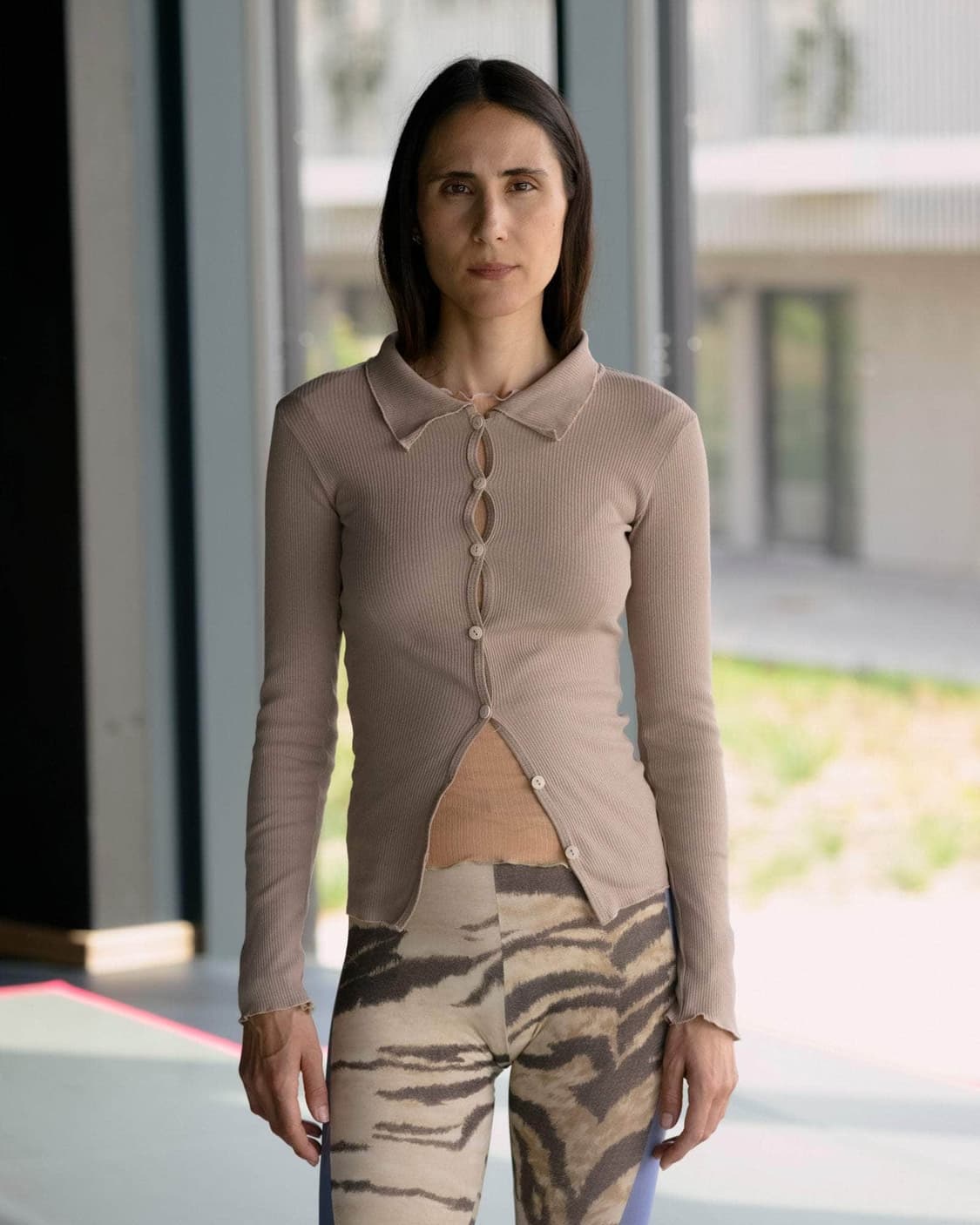 [XS,S,M,L]베이스레인지 Iso 코튼 셔츠/브렌트 브라운 상품이미지2