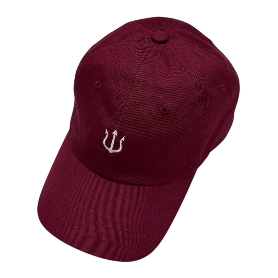 베루툼 삼지창 로고 볼캡 모자 버건디 레드 상품이미지2