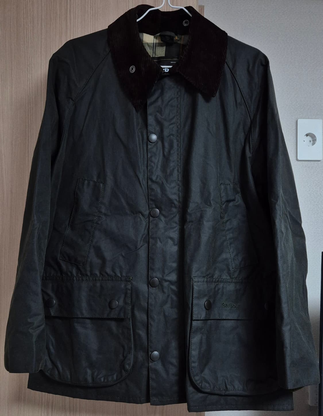[Barbour] 바버 비데일 왁스 자켓 36 세이지 상품이미지3