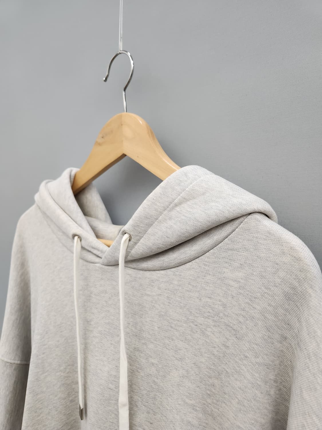 솔리드옴므 백프린트 오버핏 후드 상품이미지3