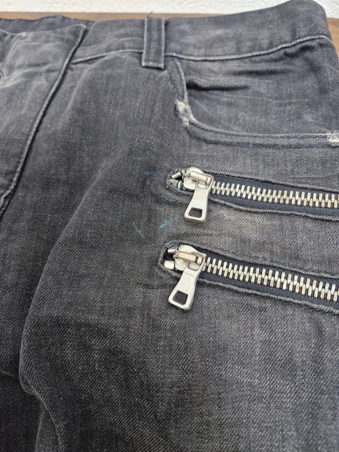 [31] 발망 데카르넹 11FW 4 지퍼 바이커진 상품이미지4