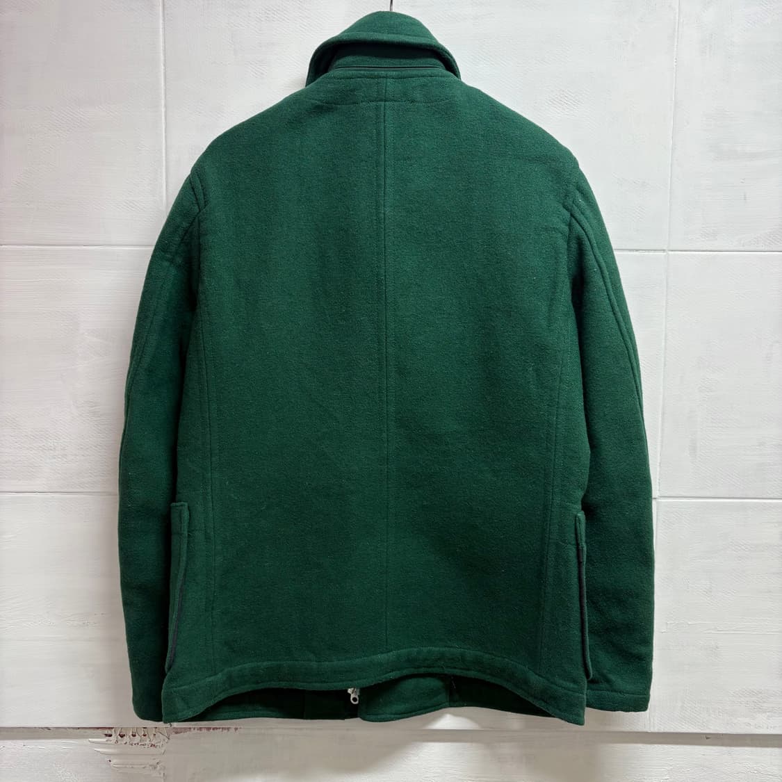 Graniph 그라니프 그린 더플 반코트 자켓  상품이미지4