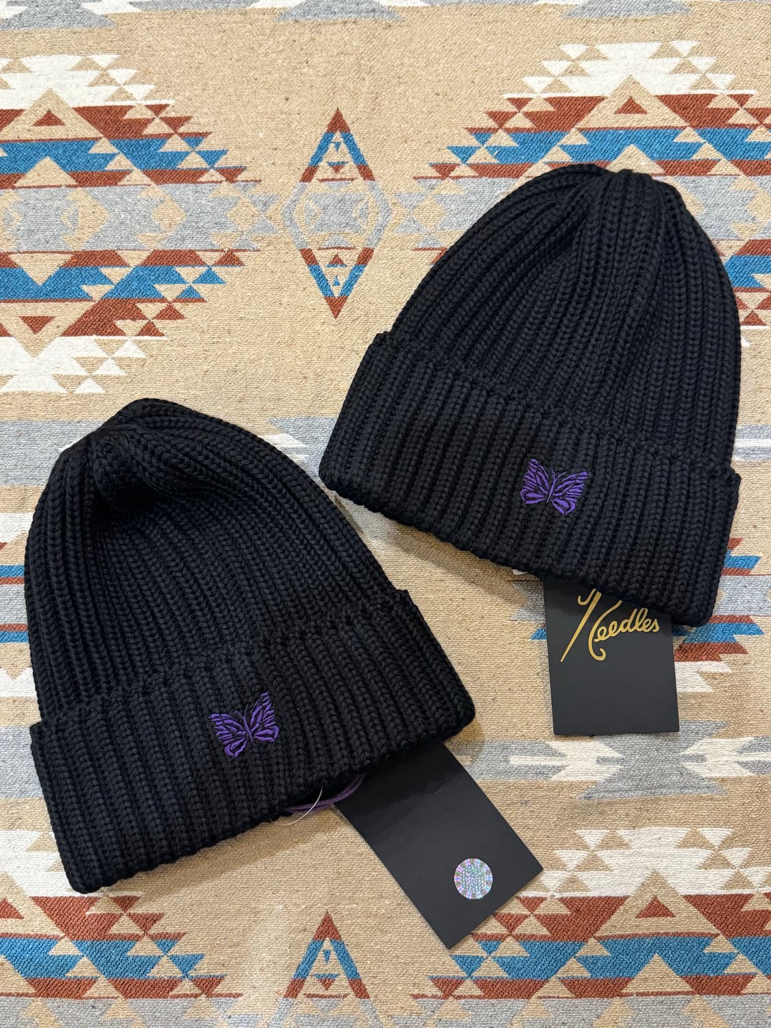 [OS] 니들스 메리노 울 워치캡 블랙  상품이미지3