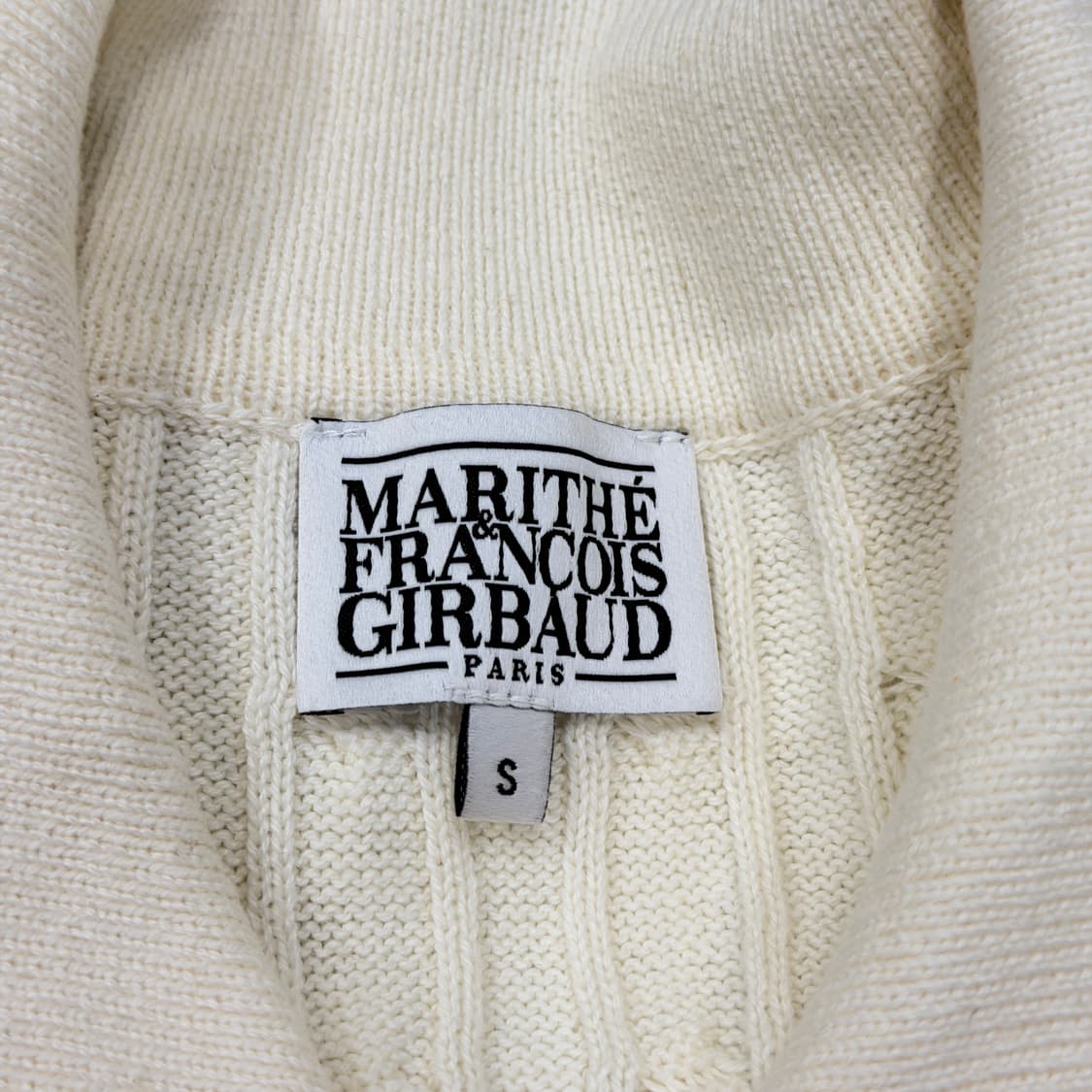 마리떼 프랑소와 저버 스포츠 케이블 니트 원피스 아이보리 S 상품이미지6