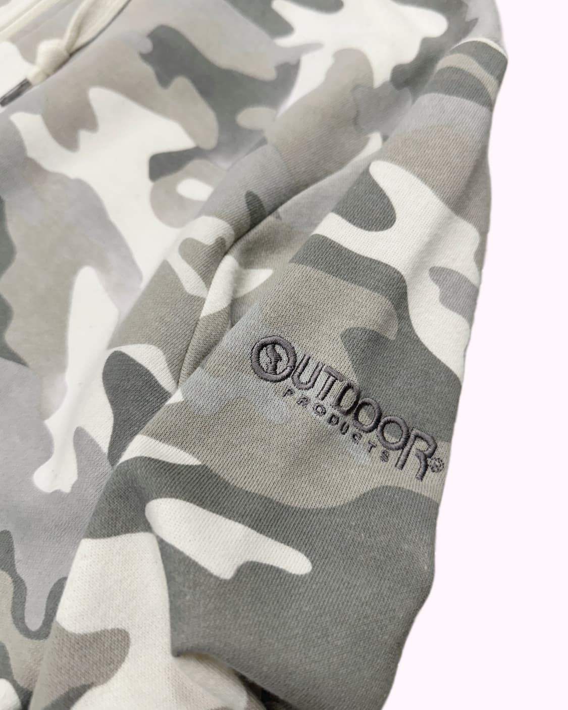 OUTDOOR camo hood zip-up 상품이미지4