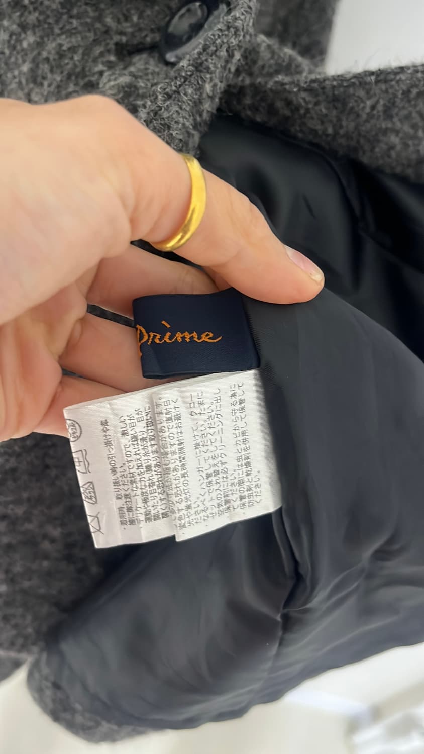 일본브랜드 울 모헤어반코트  55,66 상품이미지2