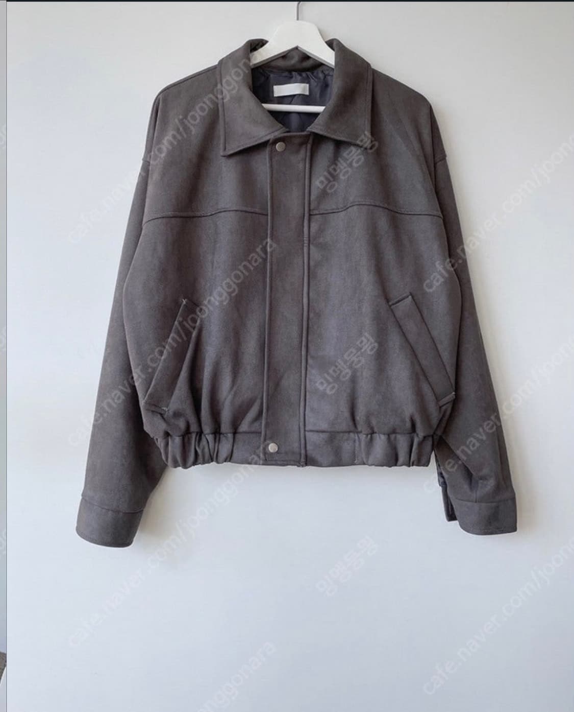 아워디스 스티치 스웨이드 자켓 상품이미지2