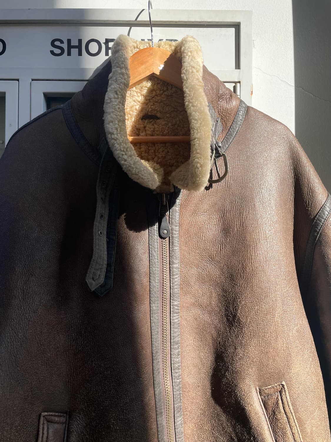 TYPE B-3 MILITARY SHEARLING JACKET  상품이미지5