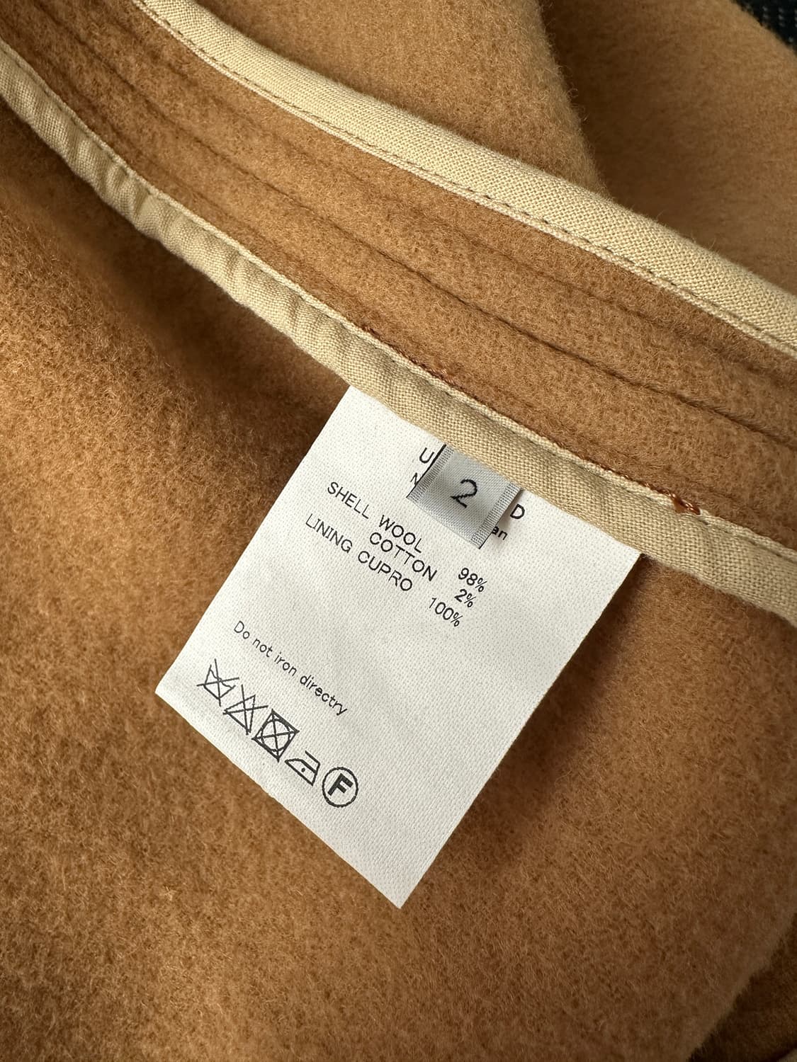 unused refinement garments 19fw 후드코트 상품이미지5