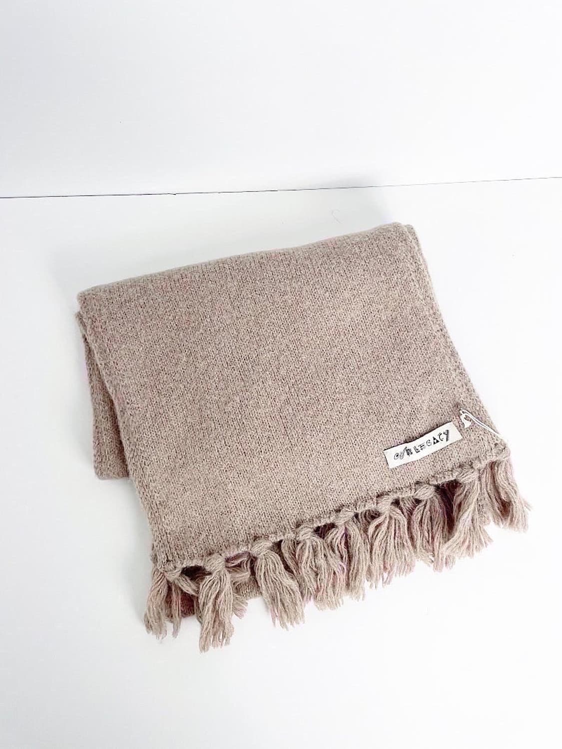 (정품/새상품) 아워레가시 공용 모 알파카 캐시미어 머플러 상품이미지1