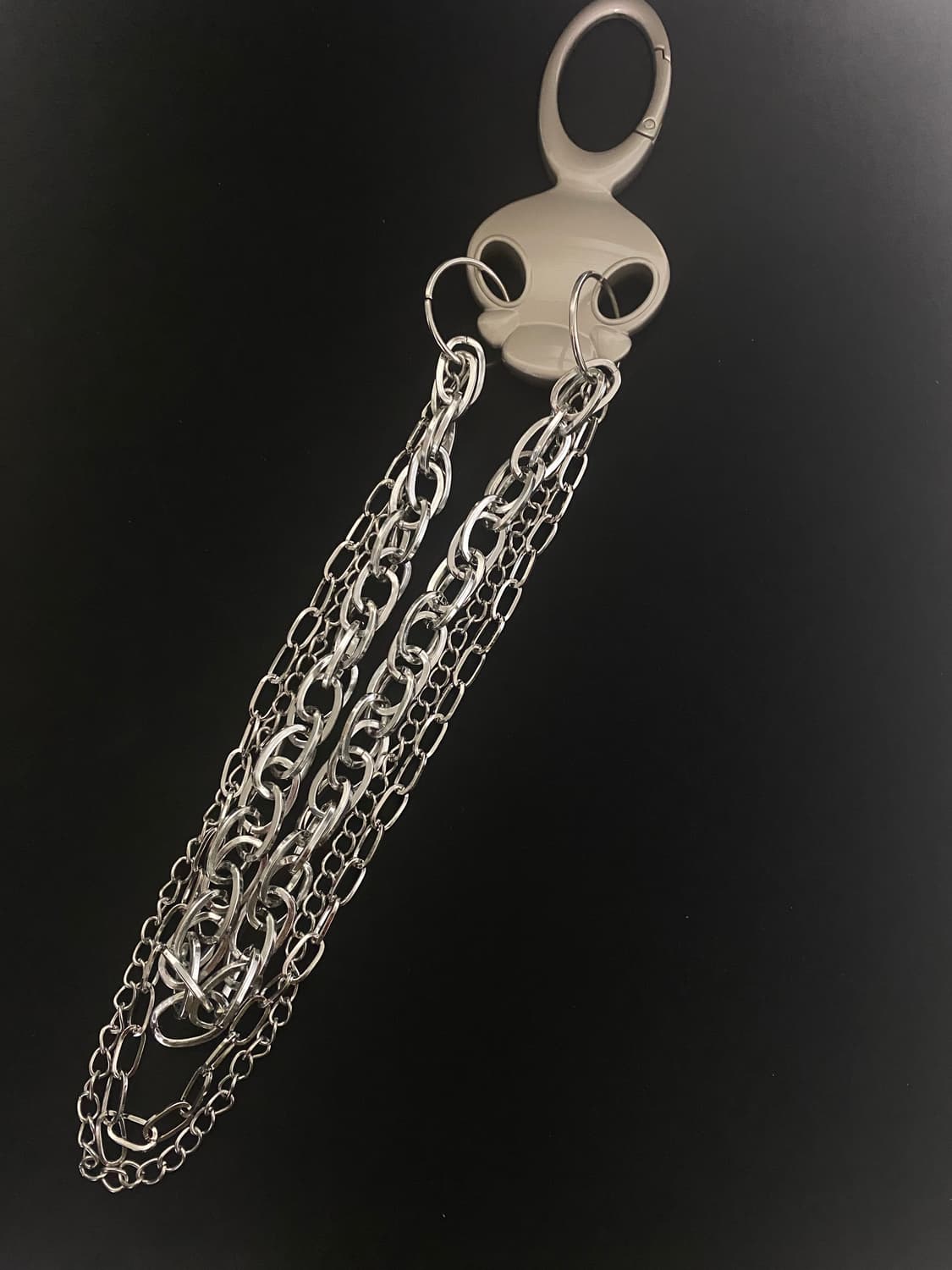 하드 웨어 카라비너 체인 키링 상품이미지1