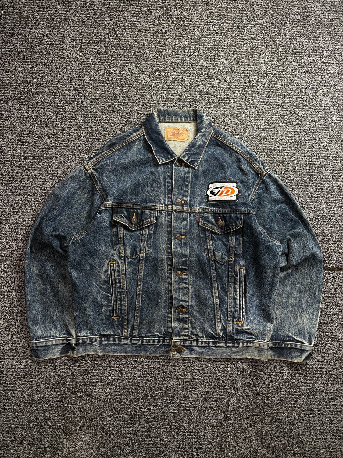 리바이스 할리데이비슨 패치 데님 워크 자켓 2372 상품이미지2