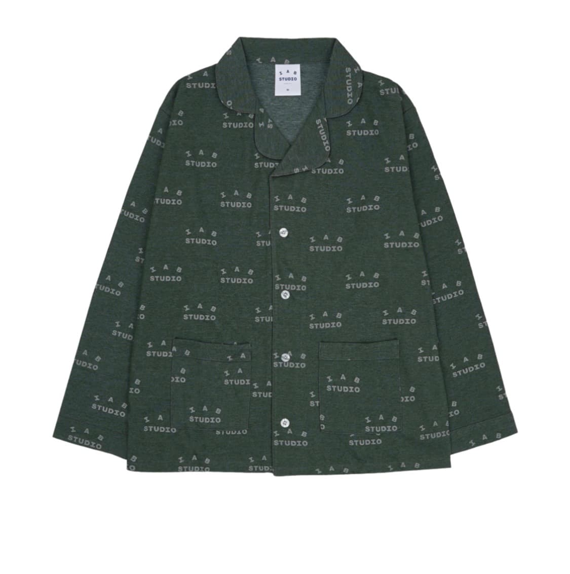 (M)아이앱 스튜디오 파자마 세트 딥그린 상품이미지1