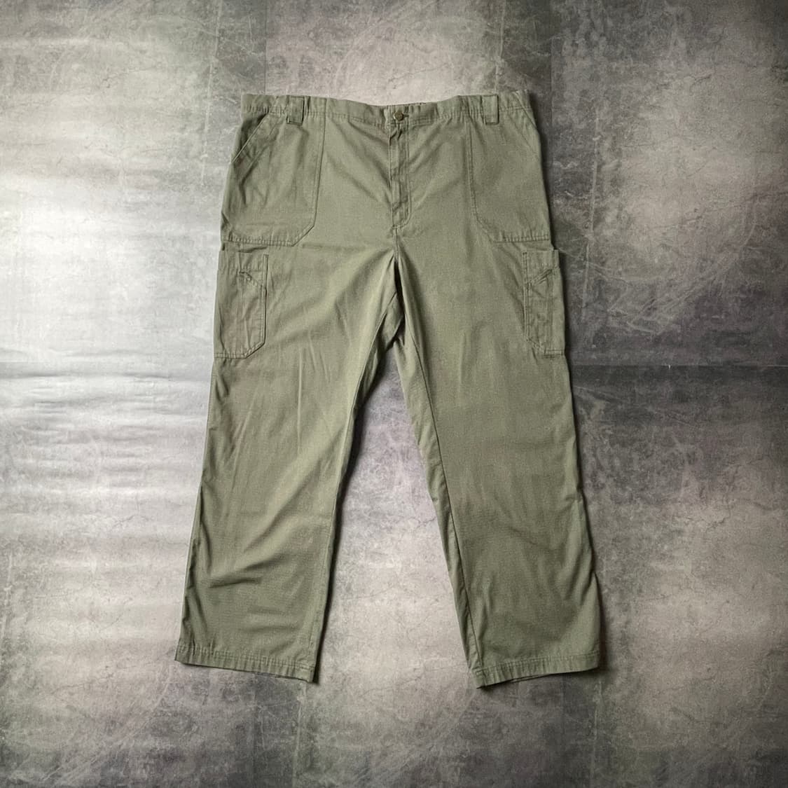 CARHARTT 칼하트 빈티지 하프밴딩 카키 리프스탑 카고팬츠 상품이미지1