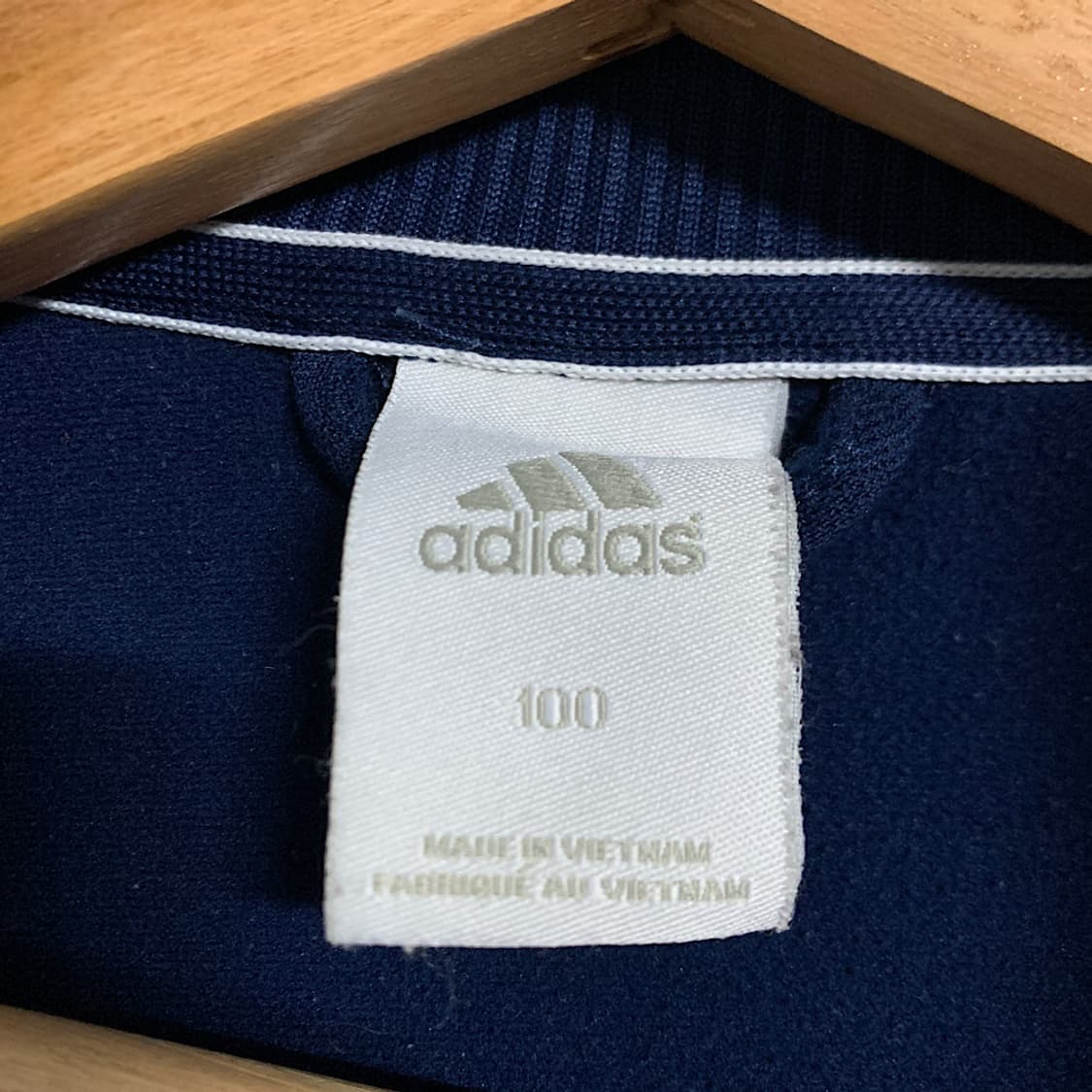 아디다스 독일 축구 국대 삼선 네이비 트랙탑 져지 100 상품이미지2