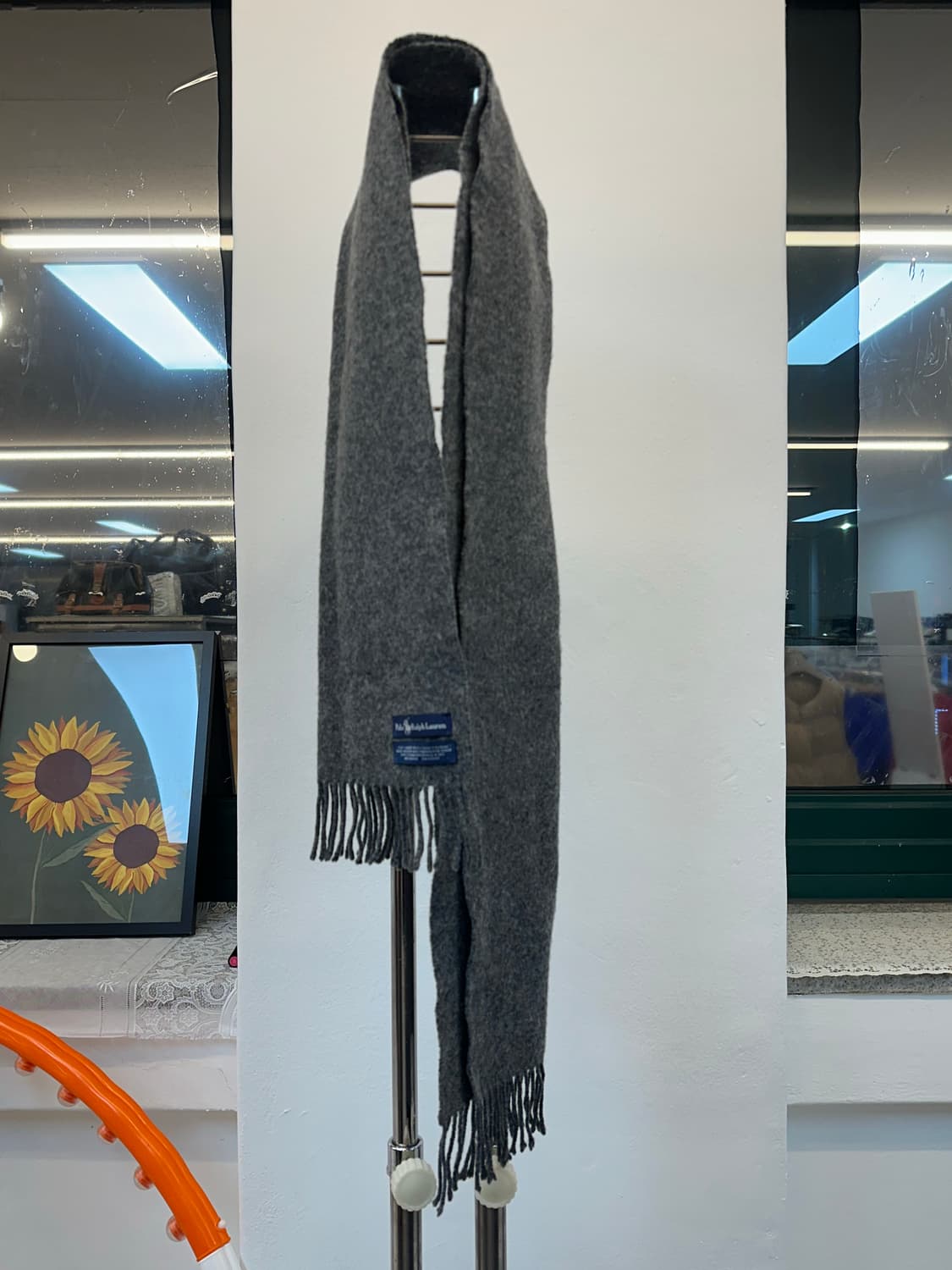 폴로 랄프로렌 램스울 목도리 머플러 남여공용 상품이미지1