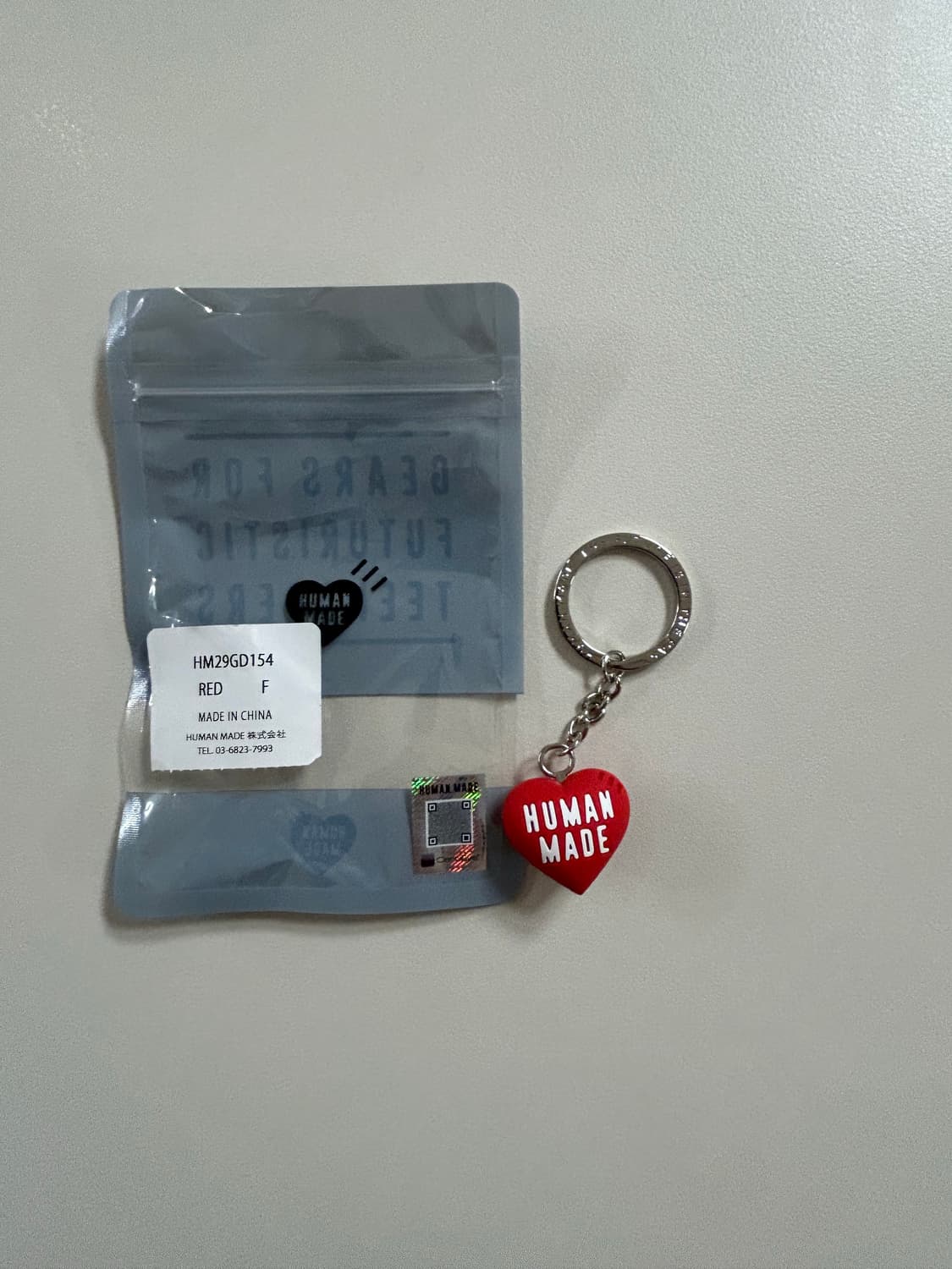 (OS) 휴먼메이드 하트러버 키체인 상품이미지2