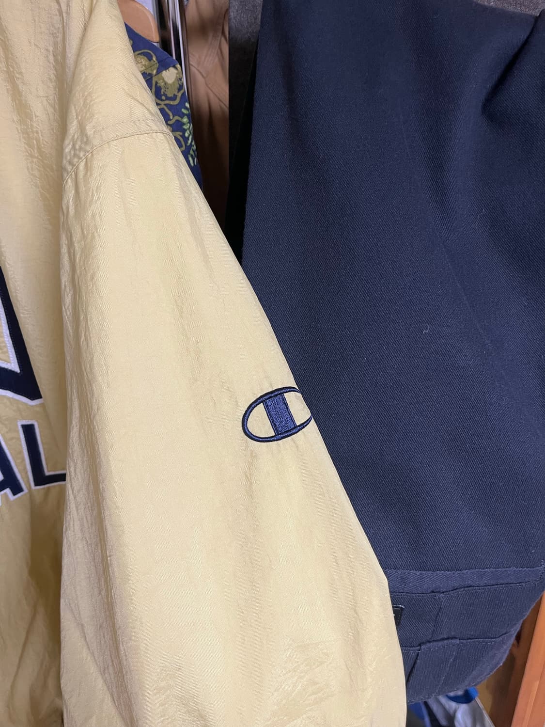 빈티지 Champion 챔피언 V넥 바람막이 웜업 2xl xxl 상품이미지6
