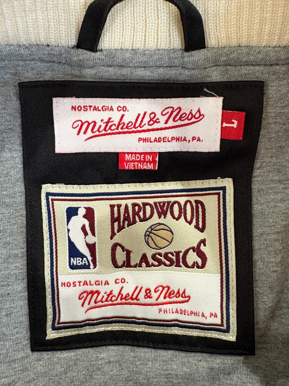 미첼앤네스 골든스테이트 워리어스 사틴 자켓 상품이미지6