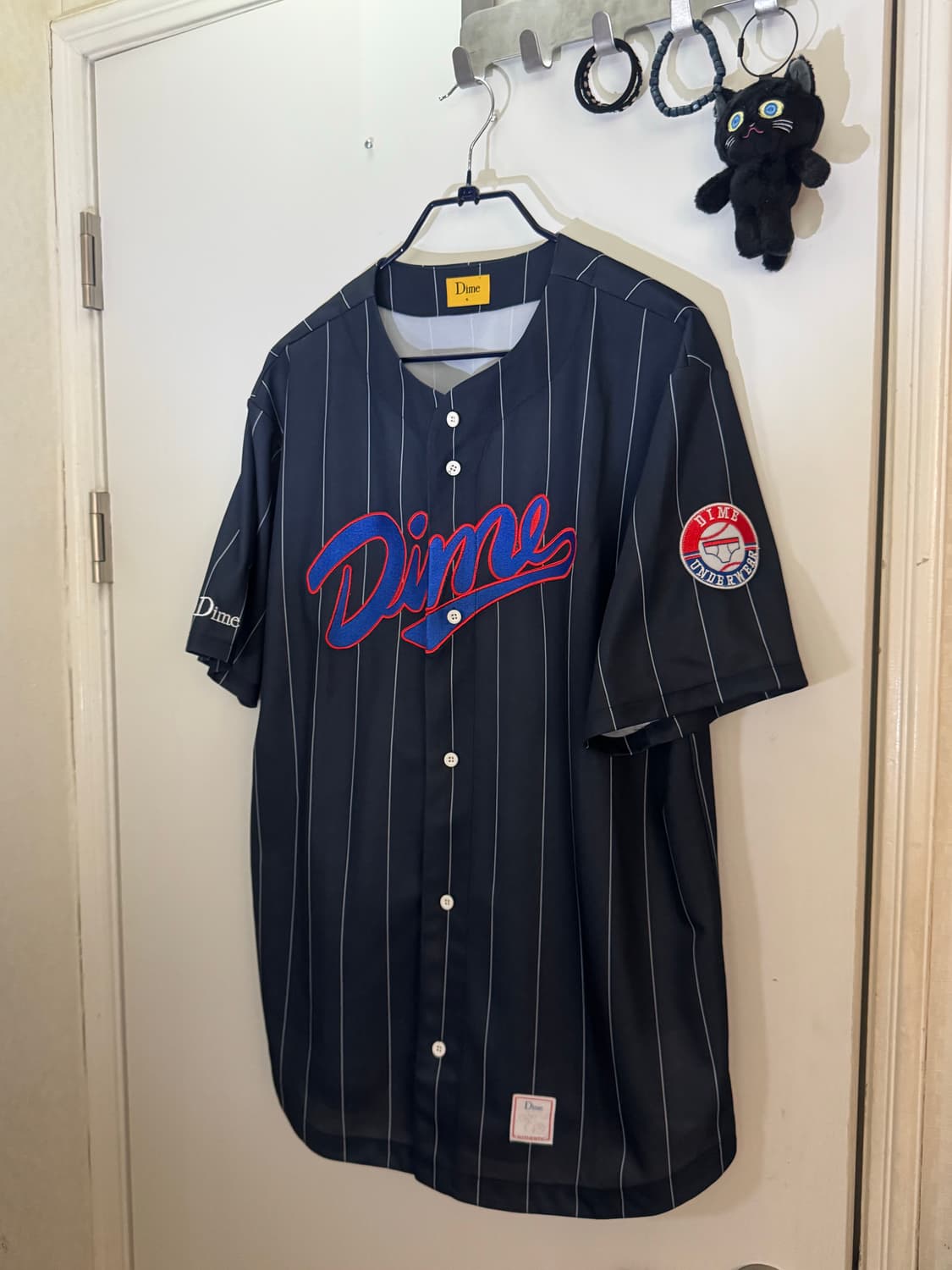 다임 스트라이프 베이스볼 져지 상품이미지1
