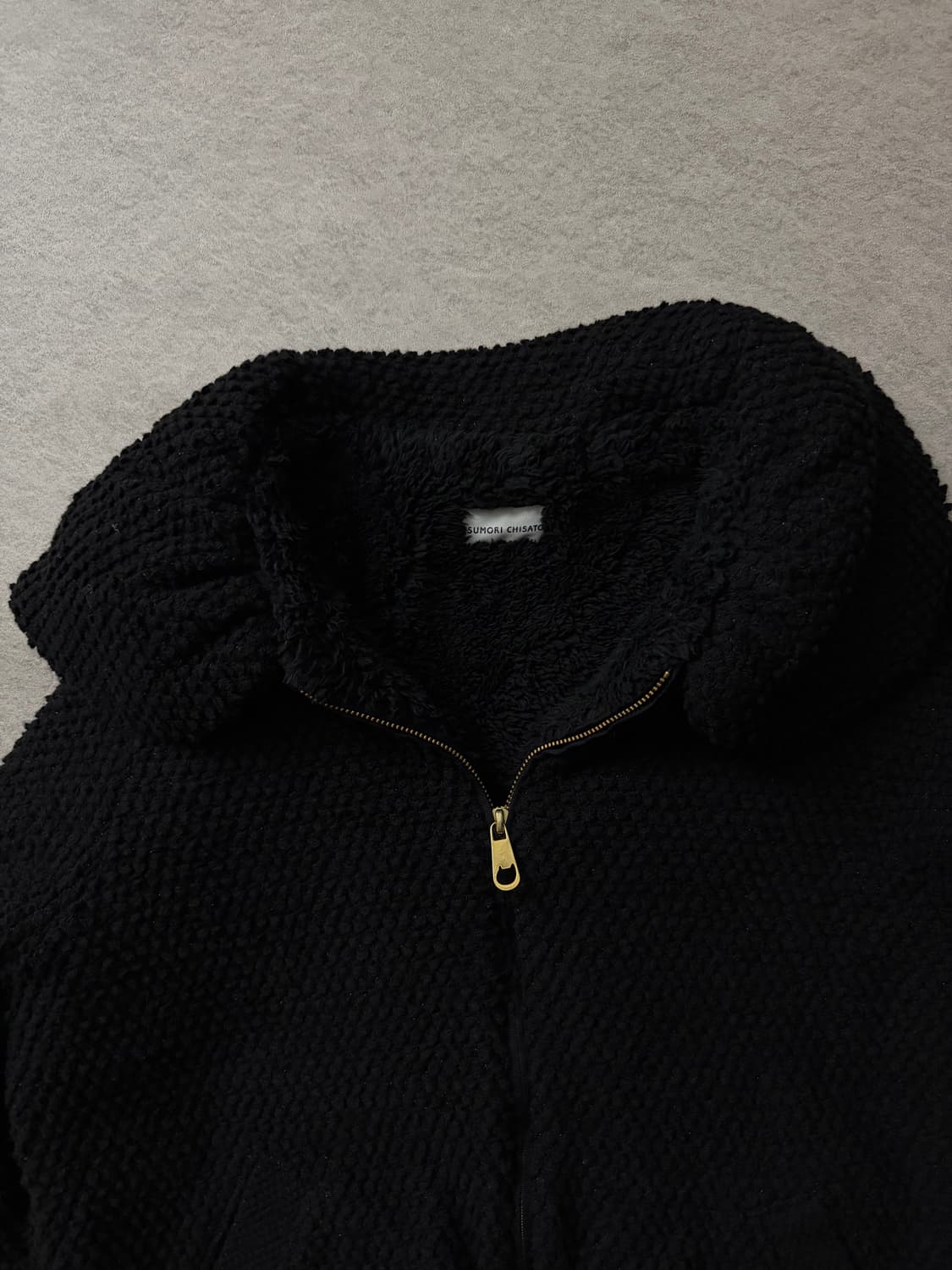 츠모리치사토 플리스 집업자켓 상품이미지3