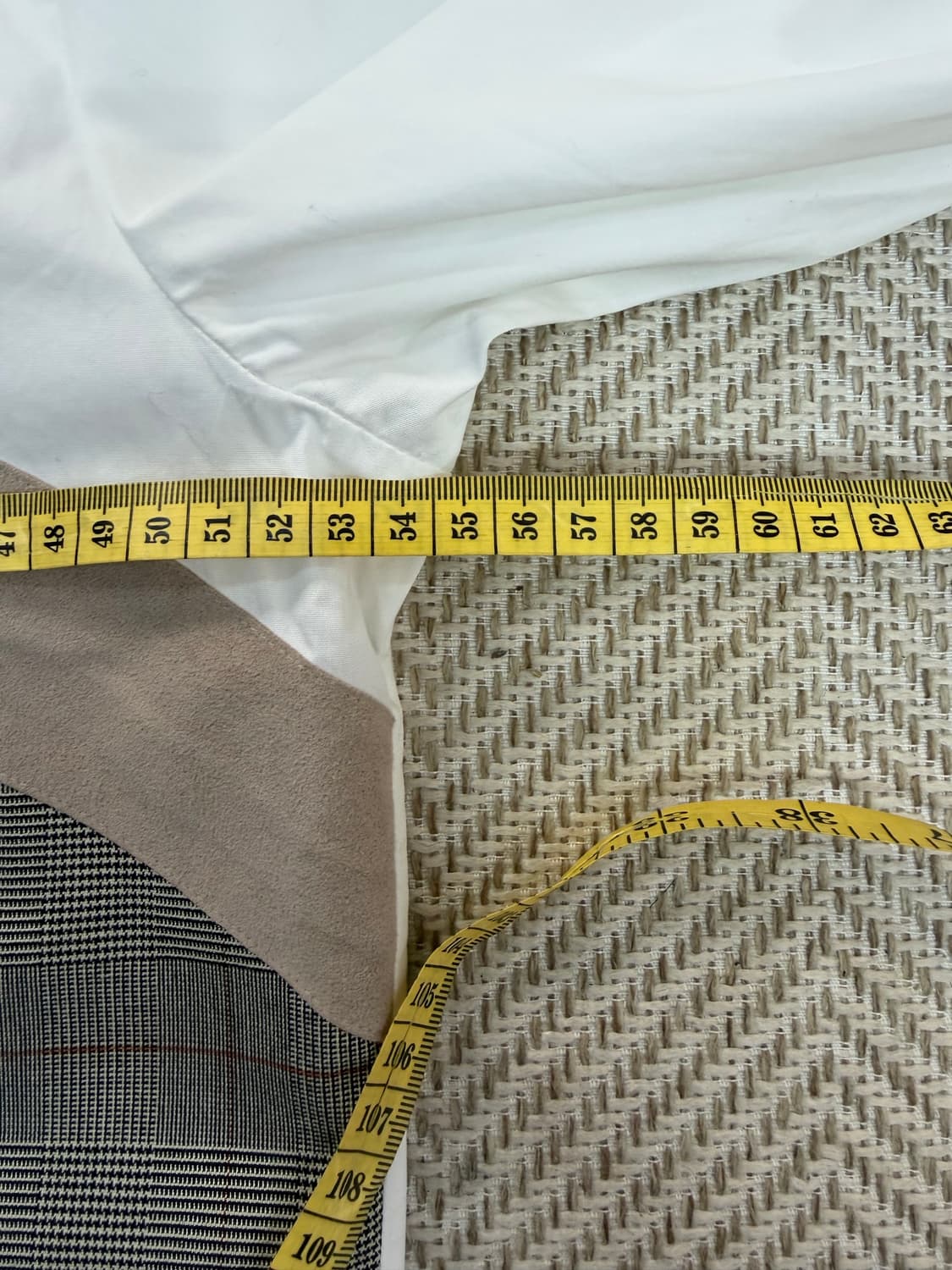 정품) 솔리드옴므 패치워크 셔츠 50(105) 상품이미지8