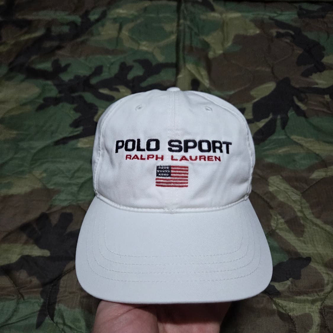 90s Vintage Polo Sport Twill Ball Cap 상품이미지1