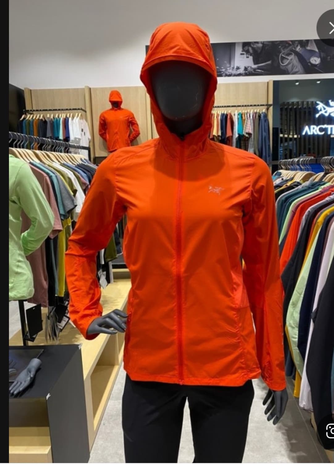 아크테릭스 여성 시타 후디 방풍 자켓 L  상품이미지1